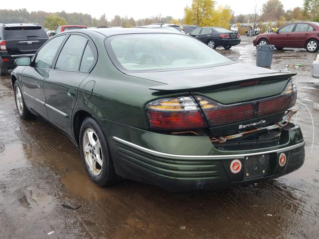 1G2HX54K0Y4220044 - 2000 PONTIAC BONNEVILLE GREEN photo 3