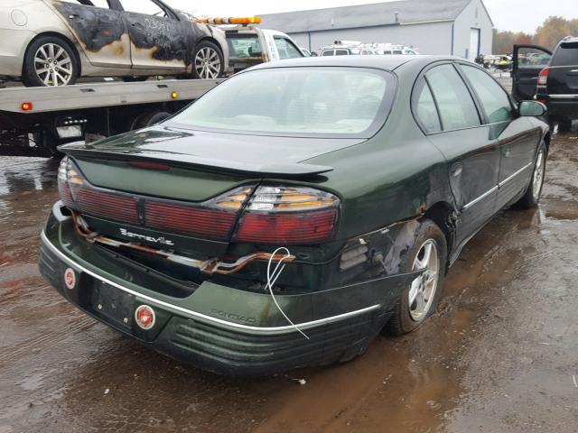 1G2HX54K0Y4220044 - 2000 PONTIAC BONNEVILLE GREEN photo 4