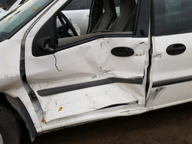 2FTZA54676BA59506 - 2006 FORD FREESTAR WHITE photo 10