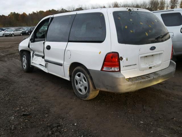 2FTZA54676BA59506 - 2006 FORD FREESTAR WHITE photo 3