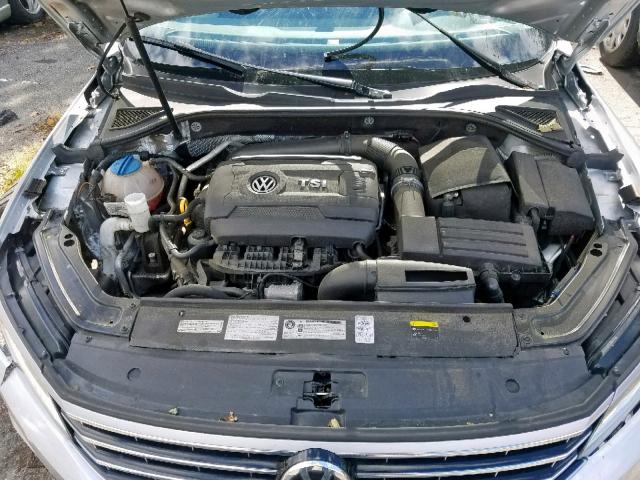 1VWGT7A38HC076032 - 2017 VOLKSWAGEN PASSAT SE SILVER photo 7