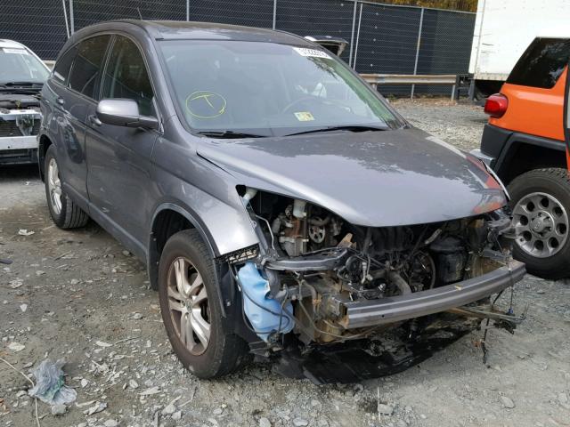 5J6RE3H73AL016733 - 2010 HONDA CR-V EXL GRAY photo 1