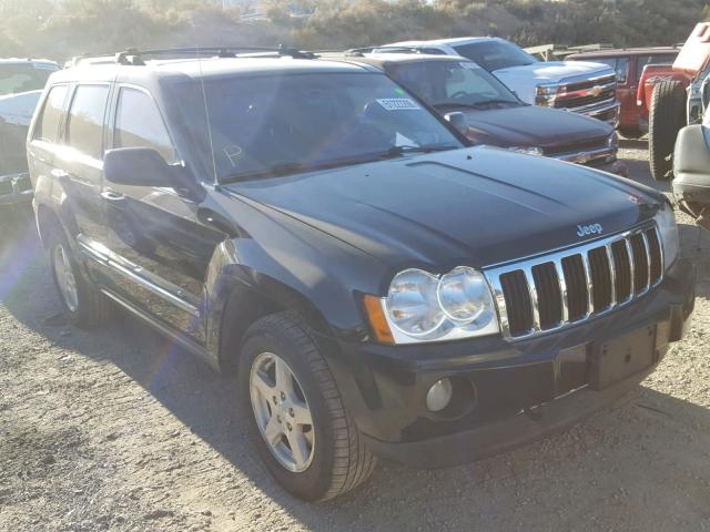 1J8HR58216C344478 - 2006 JEEP GRAND CHER BLACK photo 1