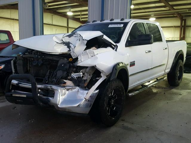 3C6TD4DT0CG217634 - 2012 DODGE RAM 2500 S WHITE photo 2