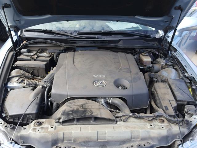 JTHFF2C27A2512411 - 2010 LEXUS IS 250 GRAY photo 7