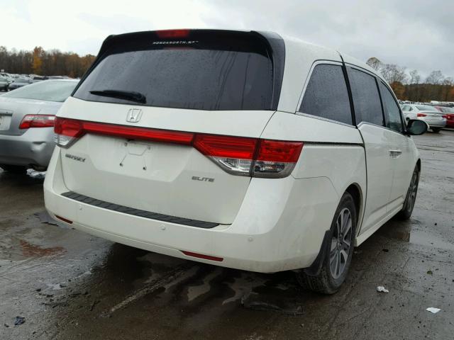 5FNRL5H94FB038775 - 2015 HONDA ODYSSEY TO WHITE photo 4