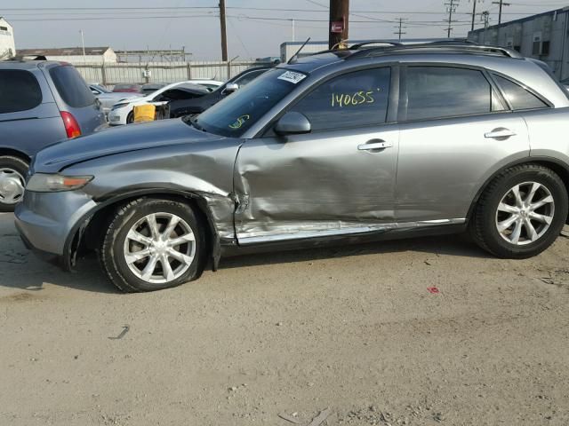 JNRAS08U76X106029 - 2006 INFINITI FX35 GRAY photo 9