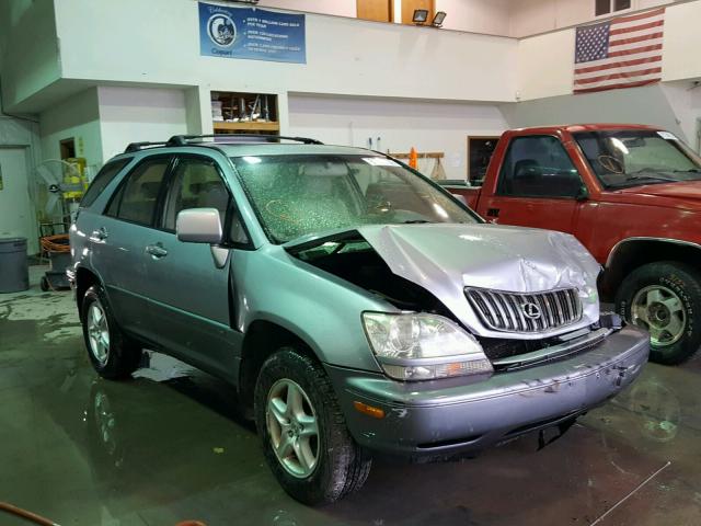 JTJHF10U220246753 - 2002 LEXUS RX 300 SILVER photo 1