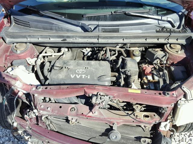 JTLKT334664089465 - 2006 TOYOTA SCION XB Қызыл фото 7