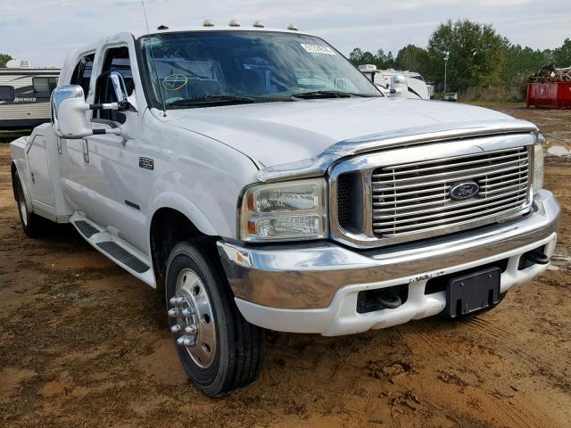 1FDAW56F61EA14559 - 2001 FORD F550 SUPER WHITE photo 1