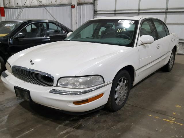 1G4CW54KX14137411 - 2001 BUICK PARK AVENU WHITE photo 2