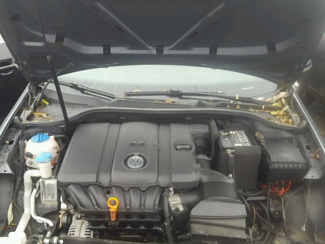 WVWBB7AJ0CW346117 - 2012 VOLKSWAGEN GOLF BLUE photo 7