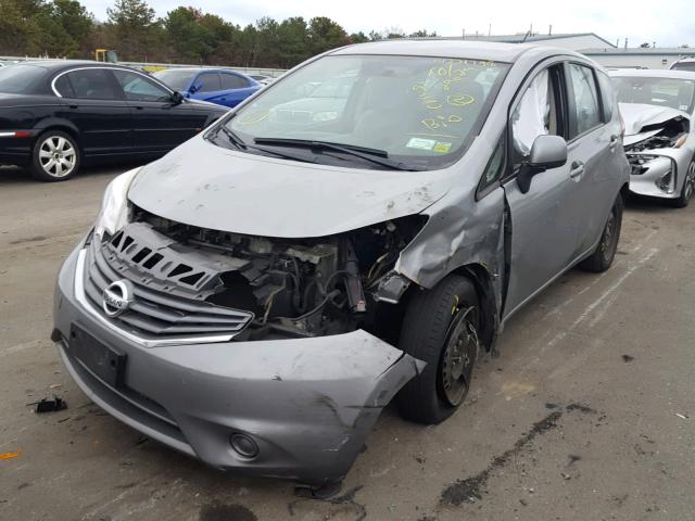 3N1CE2CP1EL363469 - 2014 NISSAN VERSA NOTE GRAY photo 2