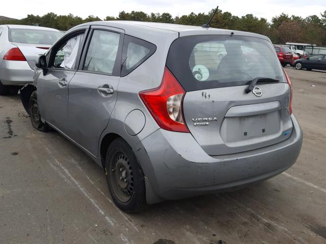 3N1CE2CP1EL363469 - 2014 NISSAN VERSA NOTE GRAY photo 3