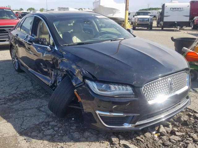 3LN6L5C93HR660565 - 2017 LINCOLN MKZ SELECT BLACK photo 1