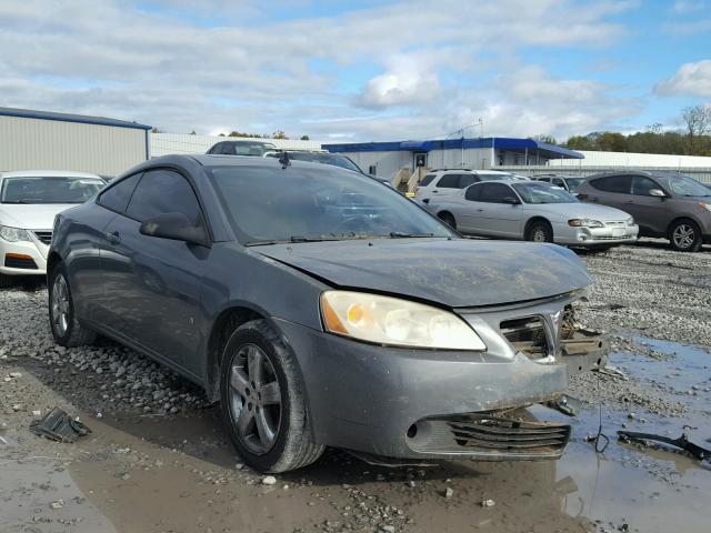 1G2ZH17N984115499 - 2008 PONTIAC G6 GT GRAY photo 1