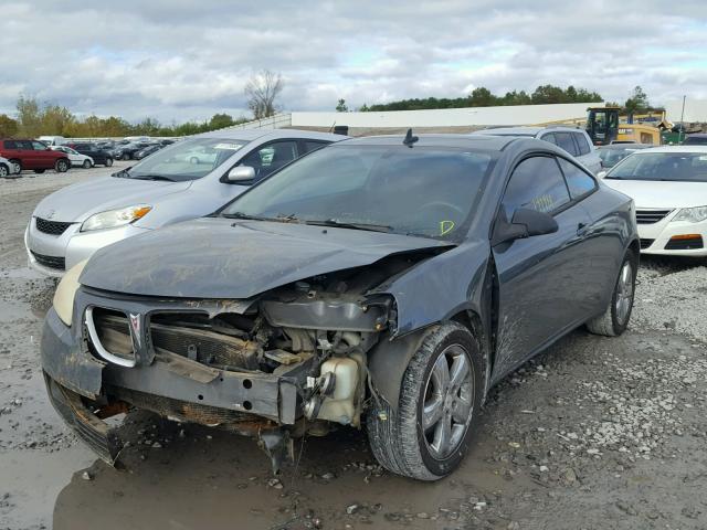 1G2ZH17N984115499 - 2008 PONTIAC G6 GT GRAY photo 2