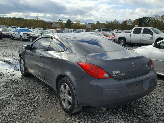 1G2ZH17N984115499 - 2008 PONTIAC G6 GT GRAY photo 3