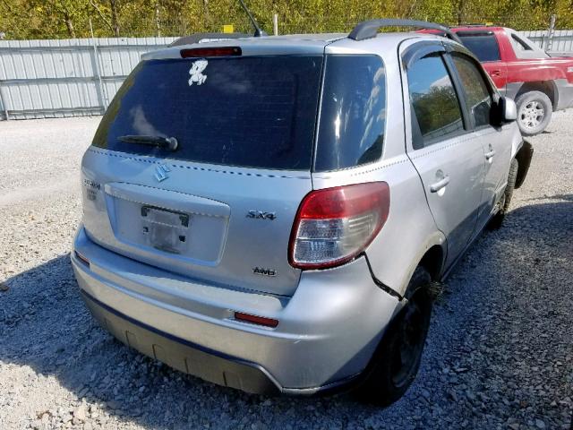 JS2YB5A39A6301129 - 2010 SUZUKI SX4 SILVER photo 4