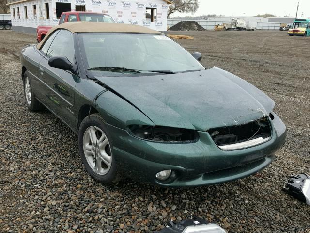 3C3EL55H8VT603723 - 1997 CHRYSLER SEBRING JX GREEN photo 1