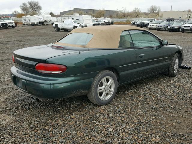 3C3EL55H8VT603723 - 1997 CHRYSLER SEBRING JX GREEN photo 4