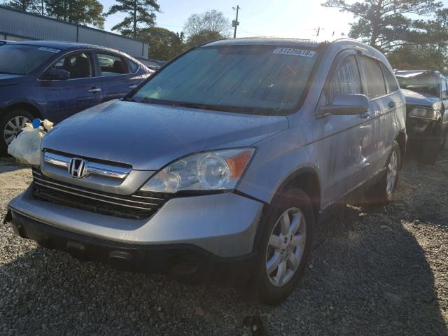 5J6RE38788L003809 - 2008 HONDA CR-V EXL SILVER photo 2