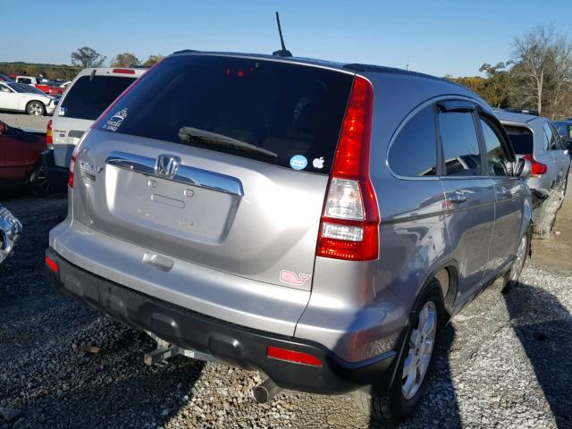 5J6RE38788L003809 - 2008 HONDA CR-V EXL SILVER photo 4