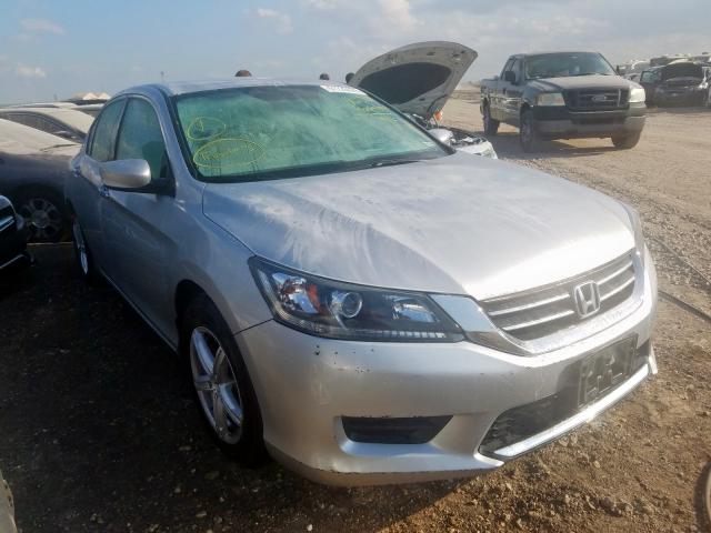 1HGCR2F3XDA131244 - 2013 HONDA ACCORD LX SILVER photo 1