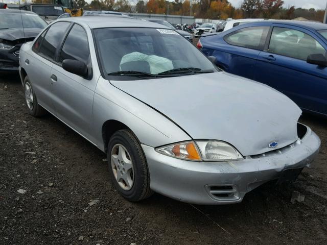 1G1JC524217113619 - 2001 CHEVROLET CAVALIER B SILVER photo 1