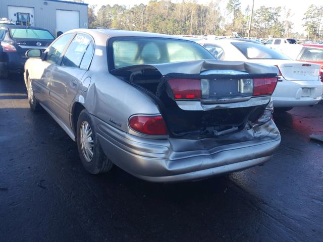 1G4HP54K624162861 - 2002 BUICK LESABRE CU GOLD photo 3