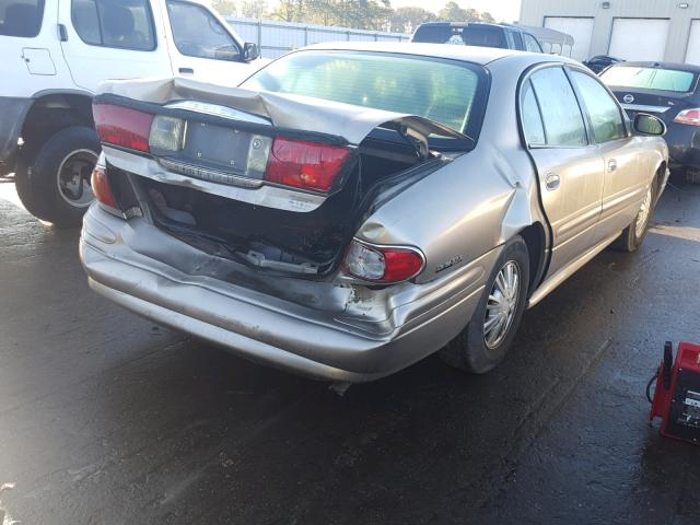 1G4HP54K624162861 - 2002 BUICK LESABRE CU GOLD photo 4