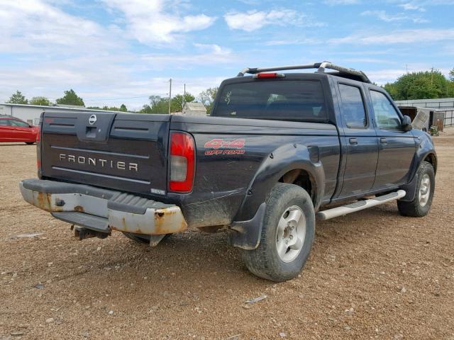 1N6ED29Y62C363951 - 2002 NISSAN FRONTIER C SILVER photo 4