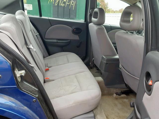 1G8AJ52F35Z146230 - 2005 SATURN ION LEVEL BLUE photo 6