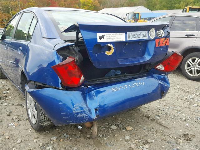1G8AJ52F35Z146230 - 2005 SATURN ION LEVEL BLUE photo 9