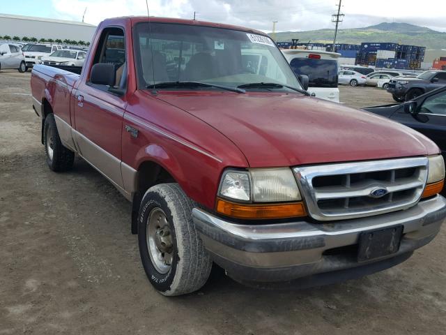 1FTYR10XXWUC29184 - 1998 FORD RANGER RED photo 1