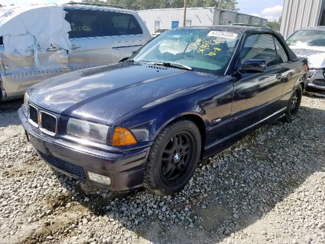 WBABK8329TET90955 - 1996 BMW 328 IC AUT BLUE photo 2