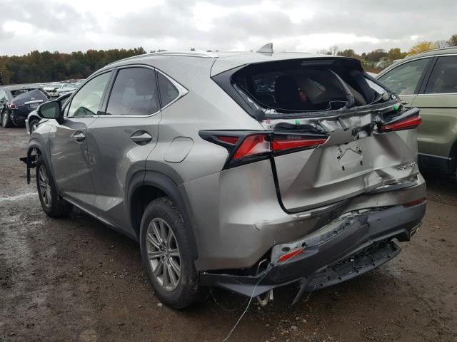 JTJBARBZ4J2166532 - 2018 LEXUS NX 200T GRAY photo 3