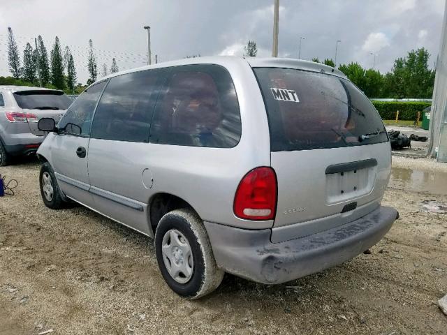 2B4FP25B1YR713175 - 2000 DODGE CARAVAN GRAY photo 3