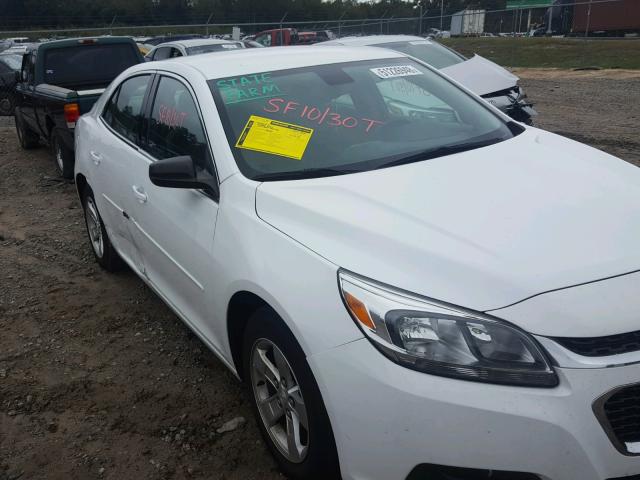 1G11B5SLXFF160100 - 2015 CHEVROLET MALIBU LS თეთრი ფოტო 1
