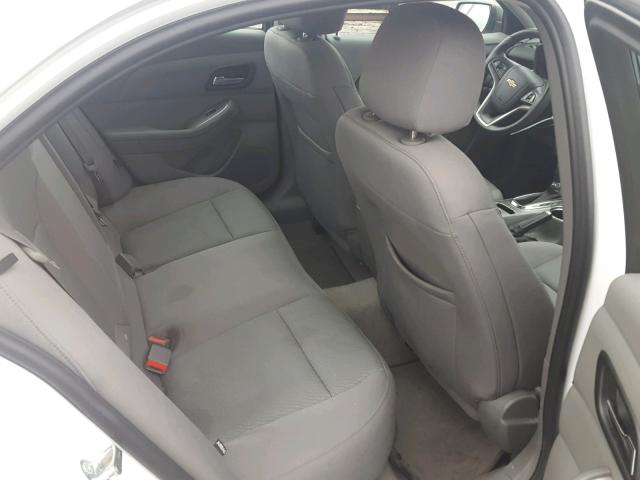 1G11B5SLXFF160100 - 2015 CHEVROLET MALIBU LS თეთრი ფოტო 6