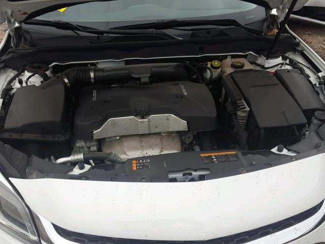 1G11B5SLXFF160100 - 2015 CHEVROLET MALIBU LS თეთრი ფოტო 7