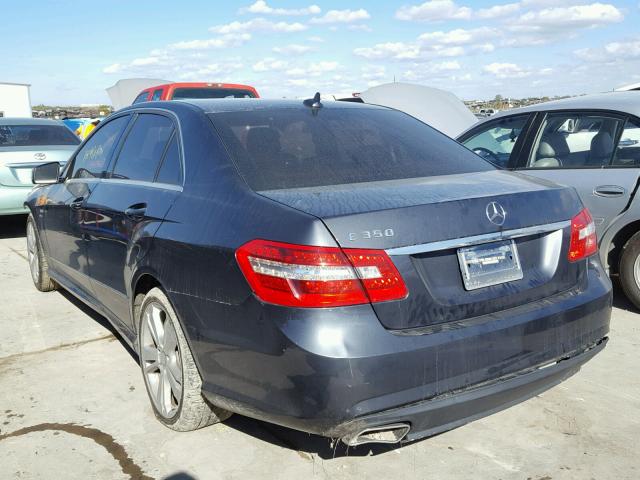 WDDHF5KB5CA634745 - 2012 MERCEDES-BENZ E 350 GRAY photo 3