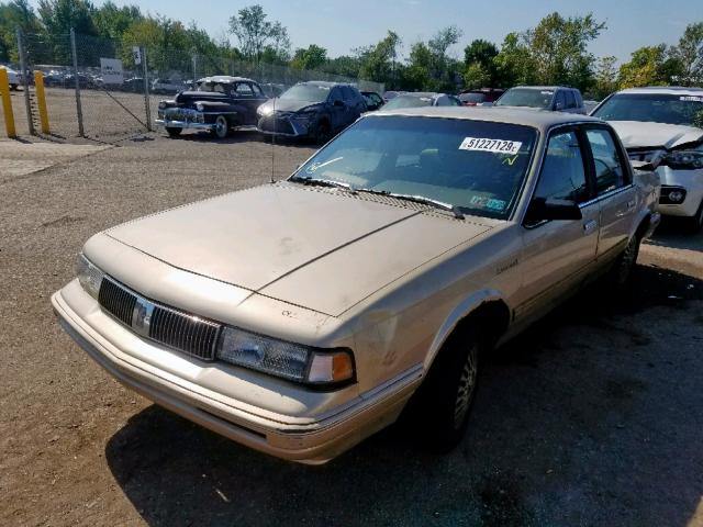 1G3AG55N0P6402545 - 1993 OLDSMOBILE CUTLASS CI GOLD photo 2