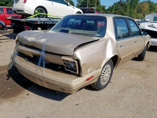 1G3AG55N0P6402545 - 1993 OLDSMOBILE CUTLASS CI GOLD photo 4