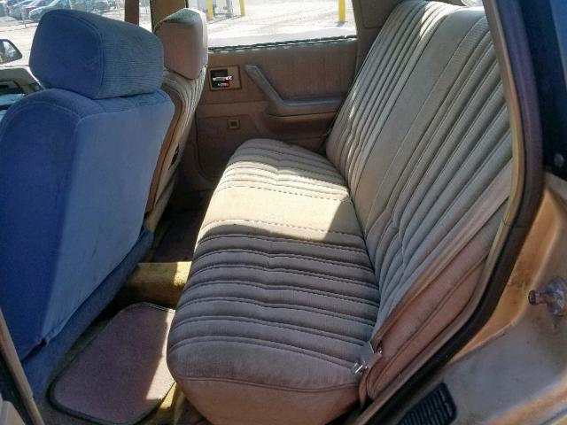 1G3AG55N0P6402545 - 1993 OLDSMOBILE CUTLASS CI GOLD photo 6