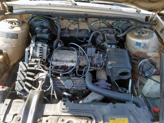 1G3AG55N0P6402545 - 1993 OLDSMOBILE CUTLASS CI GOLD photo 7