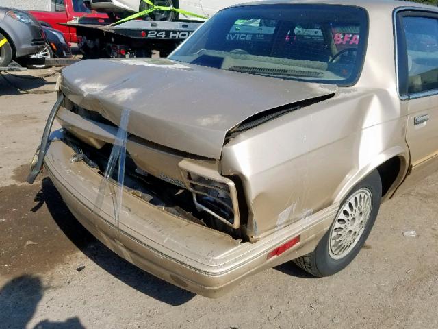 1G3AG55N0P6402545 - 1993 OLDSMOBILE CUTLASS CI GOLD photo 9
