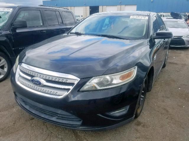 1FAHP2EW4BG104739 - 2011 FORD TAURUS SEL BLACK photo 2