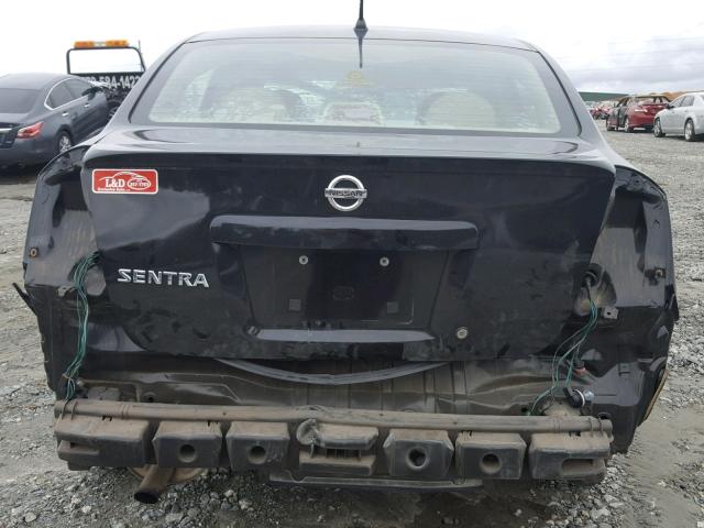 3N1AB61E08L616200 - 2008 NISSAN SENTRA 2.0 BLACK photo 9