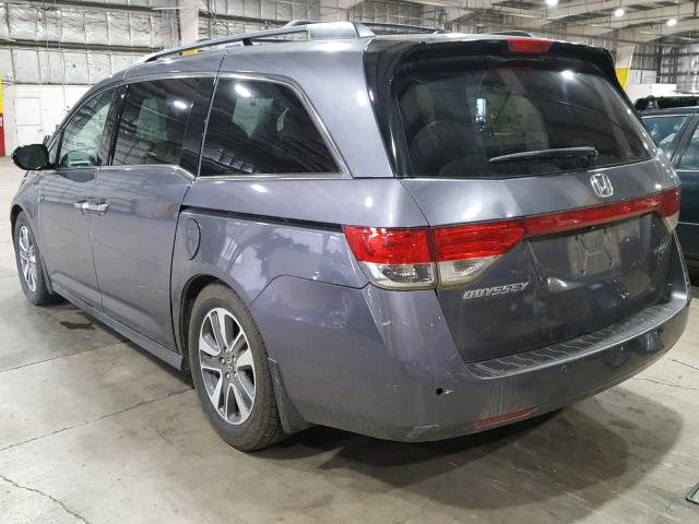 5FNRL5H99EB026054 - 2014 HONDA ODYSSEY TO GRAY photo 3